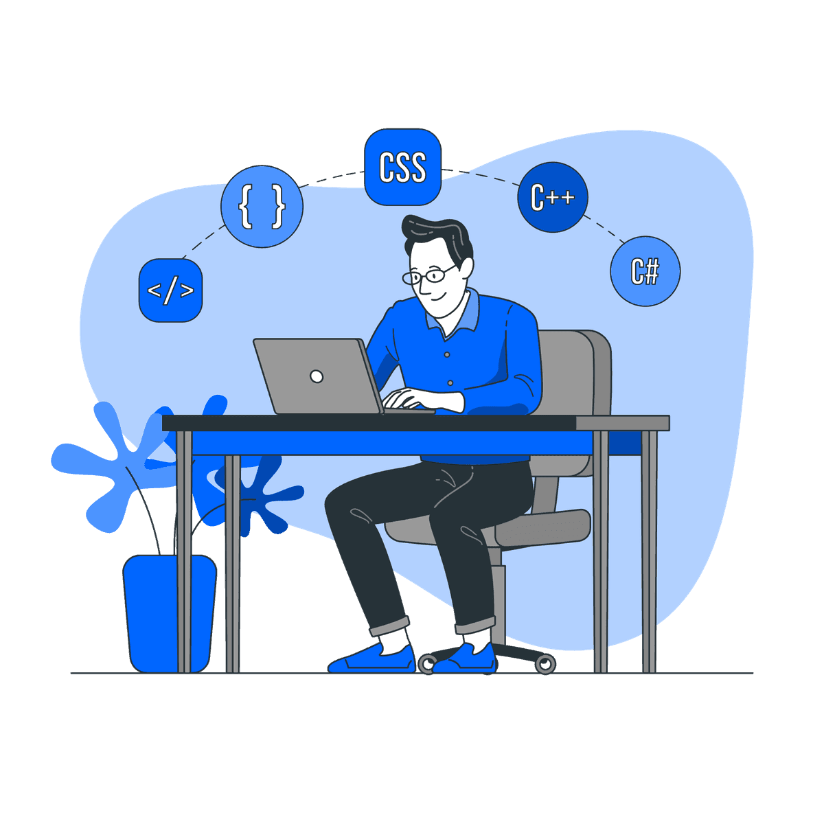 Full-Stack Solutions illustration
